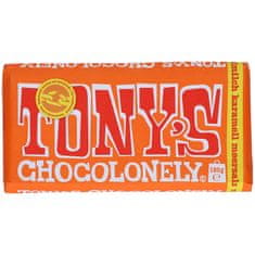 Tony’s Chocolonely Tony's Chocolonely Tony’s Chocolonely Mléčná čokoláda, karamel a mořská sůl 180g