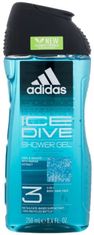 Adidas  Ice Dive Sprchový gel 3v1 pro muže 250 ml