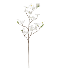 IKEA  Umělá větvička Dřín květnatý bílá 100 cm