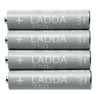 IKEA  Nabíjecí baterie 4 ks, HR03 AAA, 1,2 V, 750 mAh