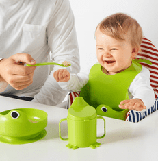 IKEA  Dětská jídelní sada zelená 4 ks