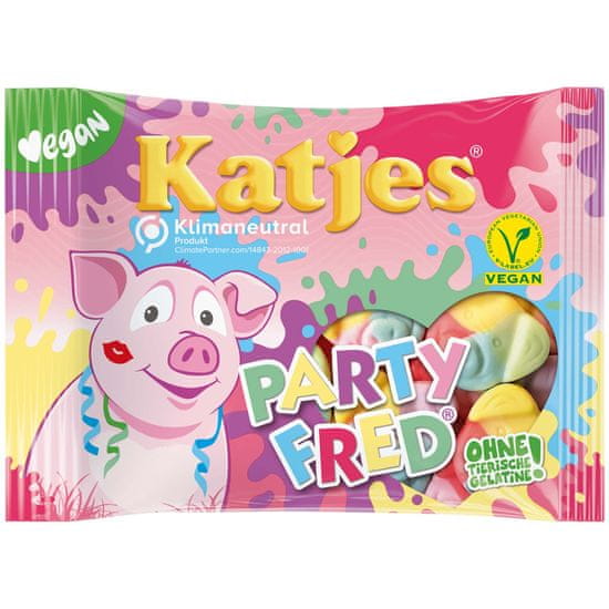 Katjes  Party Fred - gumové bonbony 175g