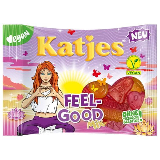 Katjes  Feel-Good Mix - ovocné bonbony 175g