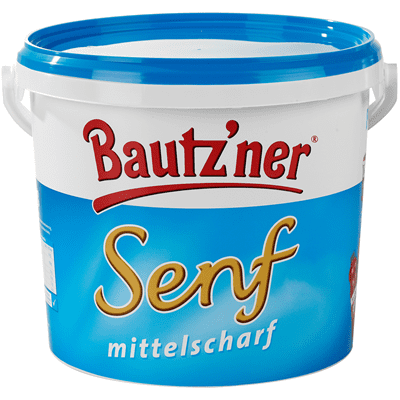 Bautz´ner Bautz'ner Bautzner středně pálivá hořčice 5kg