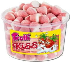 Trolli  Kiss Strawberry - jahodové pusinky 975g