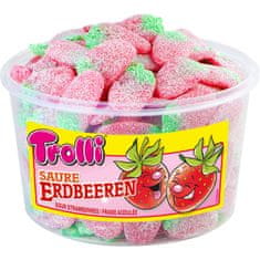 Trolli  Saure Erdbeeren kyselé jahody - želé bonbony 1200g