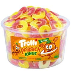 Trolli  Broskvové kroužky - želé bonbony 1200g