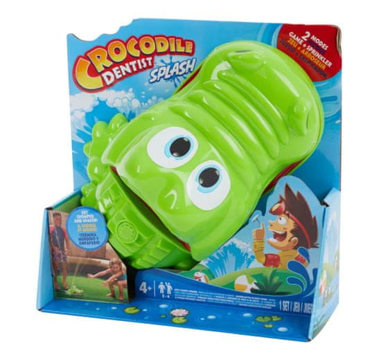 Toi Toys  Hra Krokodýl u zubaře s vodním překvapením