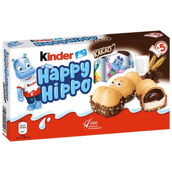 KINDER Ferrero Happy Hippo 5ks, 103,7g