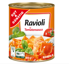 G&G G&G Ravioli v tomatové omáčce 800g