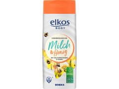 Elkos  Sprchový gel Med & Mléko 300ml