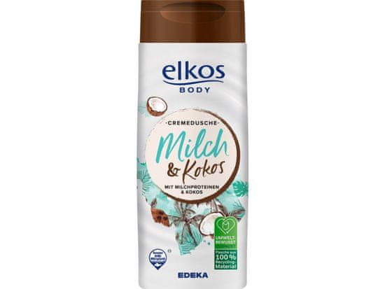Elkos  Sprchový gel Kokos & Mléko 300ml