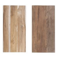 House Nordic Lavička z teakového dřeva, přírodní, 50x25x45 cm