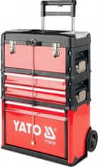 YATO Pojízdný box na nářadí, 3 díly - YT-09101