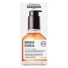 Loreal Professionnel Série Expert Metal Detox Professional Concentrated Oil olej pro lesk a ochranu barvených vlasů 50 ml