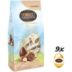 Ferrero  Collection křupavá čokoládová vajíčka s lískovými oříšky 100g