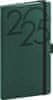 Kapesní diář Ajax 2025, zelený, 9 × 15,5 cm