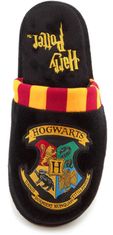 CurePink Pánské nazouvací trepky Harry Potter: Erb Bradavic - Hogwarts (EU 42-45)