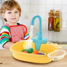 JOJOY® Vzdělávací Hračky pro děti, Kuchyňský dřez Pro děti, Dětský dřez s tekoucí vodou | SINKIFUN