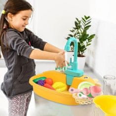 JOJOY® Vzdělávací Hračky pro děti, Kuchyňský dřez Pro děti, Dětský dřez s tekoucí vodou | SINKIFUN