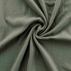 Douceur D'Interieur Mušelínová sada povlečení ANGELIA, 240 x 220 cm barva zelená