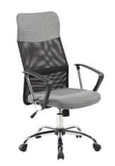 ModernHome Kancelářská židle Ellena GoodHome světle šedá