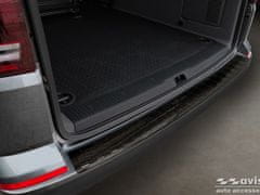 Avisa Ochranná lišta zadního nárazníku VW T6, 2015-2023, Caravelle, vyklápěcí dveře, Carbon