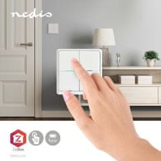 Nedis SmartLife Switch | Zigbee 3.0 | Držák na stěnu | Android / IOS | Plast | Bílý 