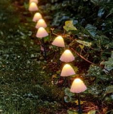Kaemingk Dekorativní světla LED na baterie houby 20x380 cm