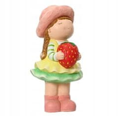 Kaemingk Zahradní figurka dekorativní dívka s jahodou 45 cm