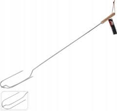 Koopman Grilovací vidlice s dřevěnou rukojetí 100 cm