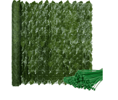 Gardlov  23641 Balkónová zástěna s tmavě zelenými listy 300 x 50 cm