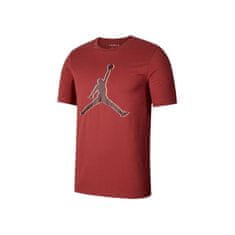 Nike Tričko na trenínk vínově červené M Jordan Jumpman 23D