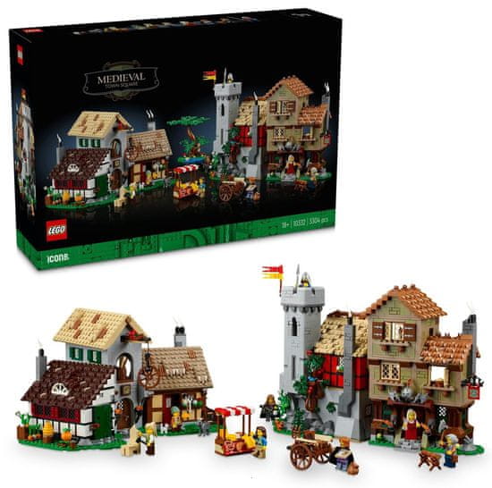 LEGO Icons 10332 Středověké náměstí