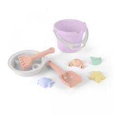 Dantoy hračky na písek - bábovičky - 8ks Pastel Pink 24m+