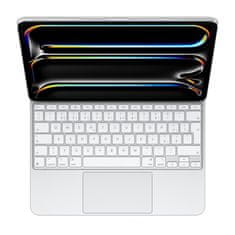 Apple Magic Keyboard for iPad Pro 13‑inch (M4) - Hungarian - bílá (MWR43MG/A)