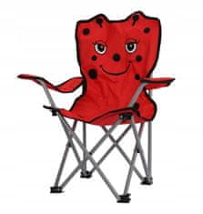Koopman Skládací dětská židle na terasu 57x17x10 cm