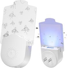 HOME & MARKER® Lapač hmyzu: UV Lapač létajícího hmyzu a lepicí desky pro chytání hmyzu (Účinnost do 35 m2) | TRAPKO