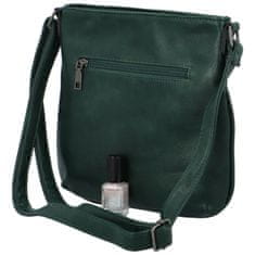 Romina & Co. Bags Trendy dámská koženková crossbody kabelka Diana, zelená