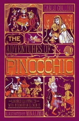 Carlo Collodi: The Adventures of Pinocchio (Ilustrated with Interactive Elements)