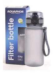 Aquaphor Šedá filtrační láhev + 1 filtrační vložka 0,35 l