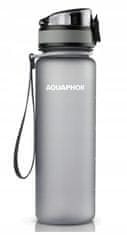 Aquaphor Šedá filtrační láhev + 1 filtrační vložka 0,35 l