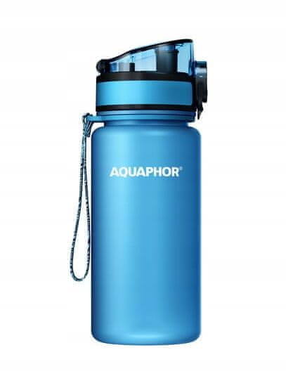 Aquaphor Filtrační láhev + 1 filtrační vložka 0,35 l modrá