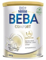 BEBA COMFORT 1, 5 HMO počáteční kojenecké mléko, 6 x 800 g