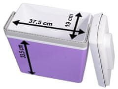 Compass Chladící box do auta 220V/12V, 23 litrů, fialová barva - COMPASS