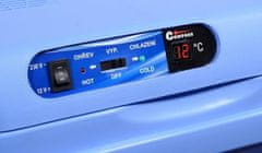 Compass Chladící box do auta 220/12V BLUE, 25 litrů, displej s teplotou - COMPASS