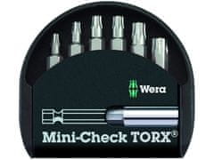 Wera Wera 056294 6-dílná sada bitů TORX Mini-Check TX s držákem 893/4/1 K