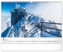 Presco Publishing Nástenný kalendár Magické Tatry 2025, 48 × 33 cm
