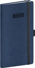 Grooters Kapesní diář Diario 2025, tmavě modrý, 9 × 15,5 cm