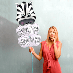RS Veselé balónky - zebra